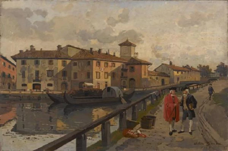 Le conche di via Arena, 1895 - Civiche Raccolte Storiche. Museo di Milano